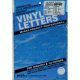 Permanent Adhesive Vinyl Letters And Numbers .5 Inch 852 Per Pkg Blue