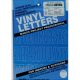 Permanent Adhesive Vinyl Letters And Numbers 2 Inch 167 Per Pkg Blue