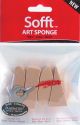 Panpastel Sofft Art Sponges 4 Per Pkg Assorted