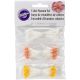 Flower Stamens 2.25 Inch 180 Per Pkg Yellow Orange And Whit