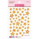 Puffy Star Stickers Orange Mix