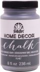 Folkart Home Decor Chalk Paint 8Oz Seriously Gray