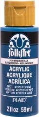 Folkart Acrylic Paint 2Oz Windsor Blue