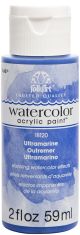 FolkArt Watercolor Acrylic Paint 2oz Ultramarine