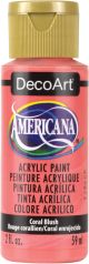 Americana Acrylic Paint 2oz Coral Blush Opaque