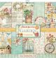 Stamperia Double Sided Paper Pad 12 inch X12 inch 10 Per Pkg Garden 10 Designs 1 Each