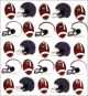 Jolee s Cabochon Dimensional Repeat Stickers Footballs and Helmets