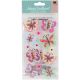 Jolees Le Grande Dimensional Stickers Paisley Butterflies