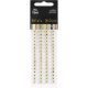 Mark Richards Raised Metal Dots 5mm Round 64 Per Pkg Gold