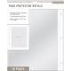 K And Company Page Protector Refills 8.5 Inch X11 Inch 10 Per Pkg