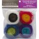Dimensions Feltworks Roving Rolls 2oz 4 Per Pkg Multicolor