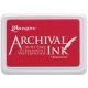 Ranger Archival Ink Pad 0 Vermillion 1 Pack of 1 Piece