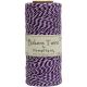 Hemptique Cotton Baker s Twine Spool 2 Ply 410 Purple