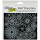 Crafters Workshop Template 6 Inch X6 Inch Flower Frenzy