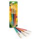 Crayola Paintbrushes Round 4 Per Pkg