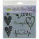 Crafters Workshop Template 6 Inch X6 Inch Complicated Hearts