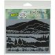 Crafters Workshop Template 6 Inch X6 Inch Mountain View