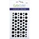 Eyelet Outlet Adhesive Back Enamel Dots 54 Per Pkg Matte Black