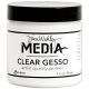 Dina Wakley Media Gesso 4oz Jar Clear