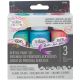 Testors Craft Acrylic Paint Set 3 Per Pkg Island Colors Matte