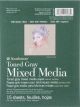 Strathmore Toned Mixed Media Paper Toned Grey 6 inch X8 inch 15 Sheets