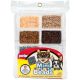 Perler Mini Beads Fused Bead Tray 8000 Per Pkg Neutral