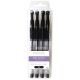 Scrapbook Gel Pens 4 Per Pkg Black