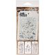 Tim Holtz Mini Layered Stencil Set 3 Per Pkg Set 10