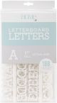 Dcwv Letterboard Letters and Characters 1 inch 188 Per Pkg White