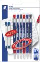 Riptide Automatic Pencils with Eraser Refills 8 Per Pkg 