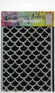 Dyan Reaveleys Dylusions Stencils 5 Inch X8 Inch Fishtails 1 Pack of 1 Piece