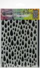 Dyan ReaveleyS Dylusions Stencils 5 inch X8 inch Teardrops 1 pack of 1 piece