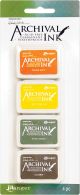 Wendy Vecchi Mini Archival Ink Pads Set 5 1 pack of 4 pieces