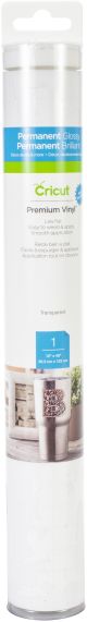 Cricut Vinyl 12 Inch X48 Inch Roll Transparent