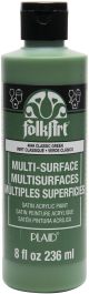 Folkart Multi Surface Paint 8Oz Classic Green