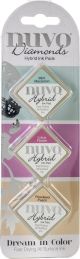 Nuvo Diamond Hybrid Ink Pads 3 Per Pkg Dream In Color