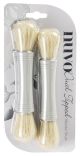 Nuvo Dual Ended Blender Brush 2 Per Pkg
