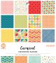 Colorbok Single Sided Printed Cardstock 6 Inch X6 Inch 100 Per Pkg Carnival