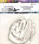 Dina Wakley Media Chipboard Shapes Basics 1 Pack of 5 Pieces