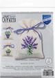 Vervaco Counted Cross Stitch Sachet Bags Kit 3.2 inch X4.8 inch 3 Per Pkg Provence 14 Count 