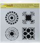 Crafter S Workshop Template 12 inch X12 inch Quattro Motifs