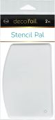 Deco Foil Stencil Pal 3.75 inch X5.2 inch 2 Per Pkg 