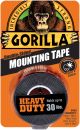 Gorilla Double Sided Heavy Duty Mounting Tape 1 Inch X60 Inch Black