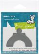 Lawn Cuts Custom Craft Die Reveal Wheel Semicircle Add On