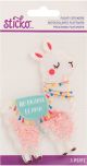 Sticko Floaty Sticker Drama Llama