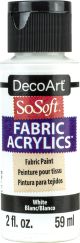 SoSoft Fabric Acrylic Paint 2oz White