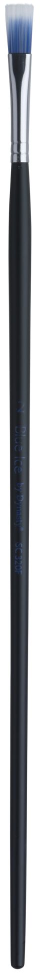 Dynasty Blue Ice Long Handle Brush Series 320F Flat Size 2