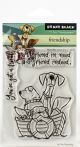 Penny Black Clear Stamps Friendship 3 Inch X4 Inch