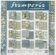 Stamperia Double Sided Paper Pad 8 inch X8 inch 10 Per Pkg Azulejos 10 Designs 1 Each