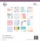 Pinkfresh Studio Double Sided Paper Pack 12 Inch X12 Inch 16 Per Pkg Just A Little Lovely 8 Designs Per 2 Each